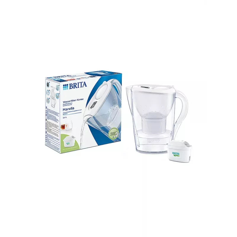 Brita 125219 Marella Ūdens Taupīšanas Filtrs 2.4 L Balts