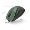 Hama MW-500 uzlādējama pele Office Labā roka RF Bezvadu Optiskā 1600 DPI