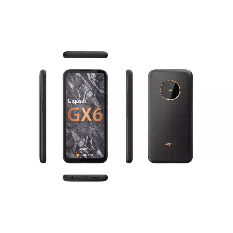 Viedtālrunis Gigaset GX6 PRO 6.6 inch 8GB 128GB Melns Titāns