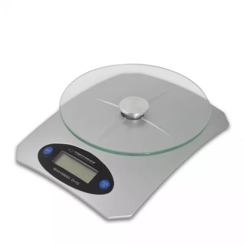 Virtuves svari ESPERANZA Avocado Grey — 5 kg, bambusa platforma, g/lb/oz