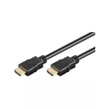 Goobay High Speed HDMI kabelis ar Ethernet 61163, HDMI vīriešu (A tips) uz HDMI vīriešu (A tips), 10 m