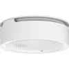 Viedais dūmu sensors Shelly Plus Smoke ar Wi-Fi un Bluetooth, fotoelektrisks, CR123A baterija, baltā krāsā