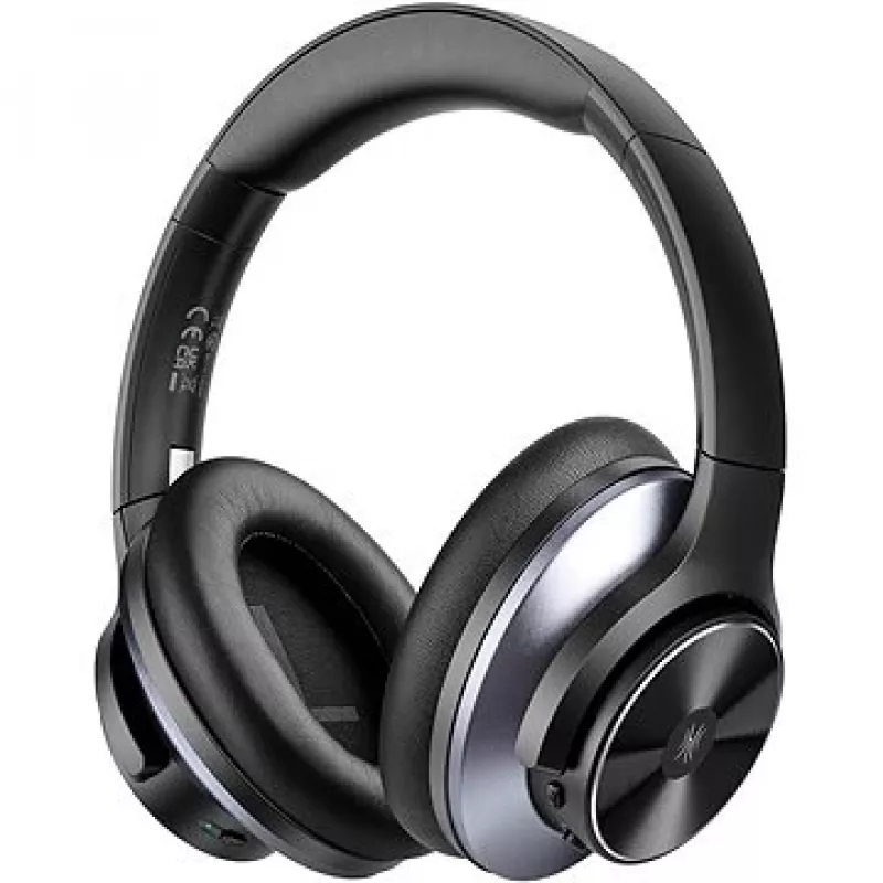 OneOdio A10 Over-Ausis Bluetooth Austiņas Melns/Zils ar Trokšņu Slāpēšanu