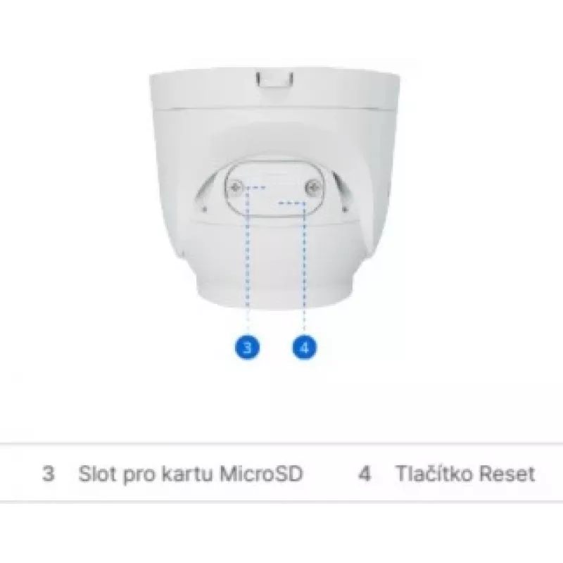 Synology TC500 tūrveida IP drošības kamera, 5MP, 2880x1620, iekštelpām un ārtelpām, griestu montāža