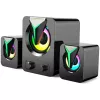 Esperanza EGS107 Skaļruņi 2.1 USB LED 5W Melns