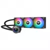 Thermaltake TH420 V2 ARGB procesora šķidruma dzesētājs 14 cm melns