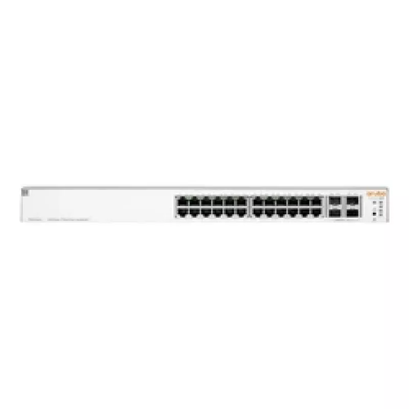 HPE Aruba Networking Instant On 1930 24G Class4 PoE 4SFP/SFP+ 370W Pārvaldāms L2+ Gigabit Ethernet (10/100/1000) Power over Ethernet (PoE) 1U Balts