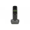 Panasonic KX-TG1611 DECT bezvadu telefons ar zvanītāja numura atpazīšanu, 50 numuru atmiņa, līdz 15 h sarunu laika, melns