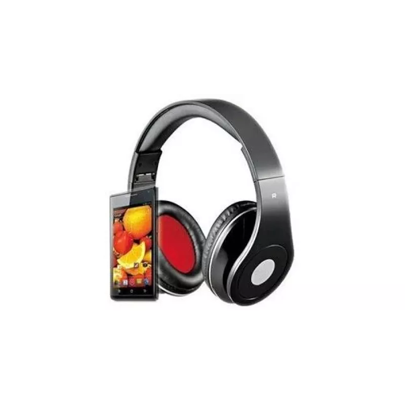 Stereo austiņas ar mikrofonu Rebeltec AUDIOFEEL2 MELNA