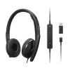 Lenovo 4XD1M45627 Austiņas/Headset Vadu Galvas saite USB Type-C Melns