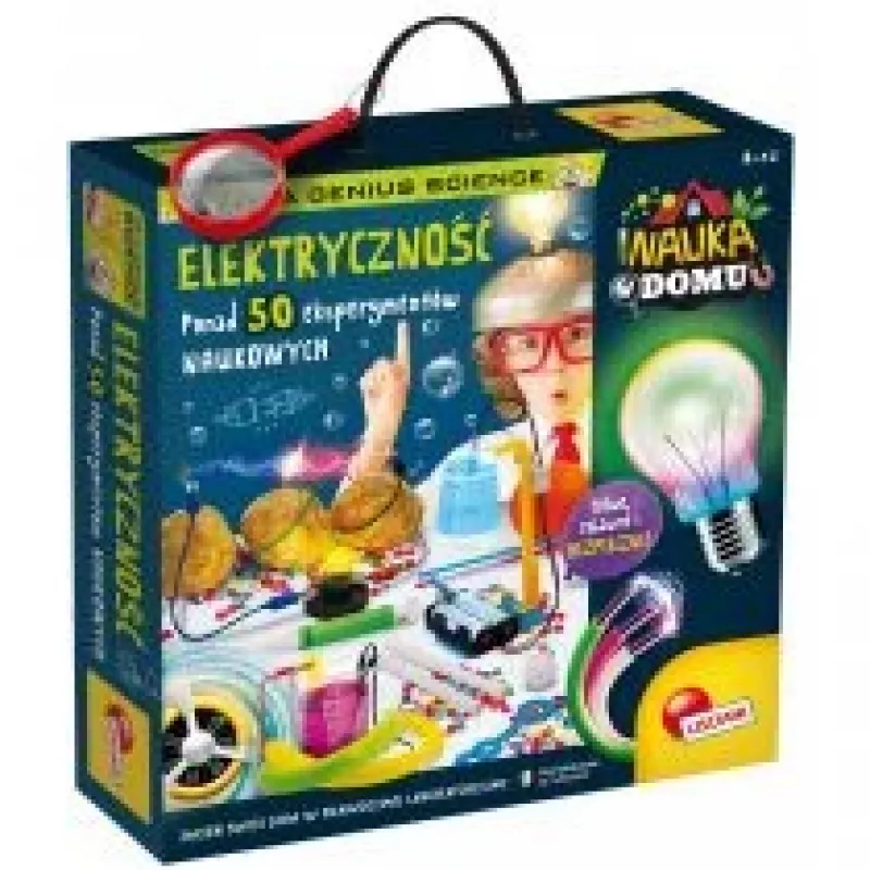 Izglītojošs elektronikas komplekts Liscianigiochi Set I'm A Genius Elektrība (304-pl97524)