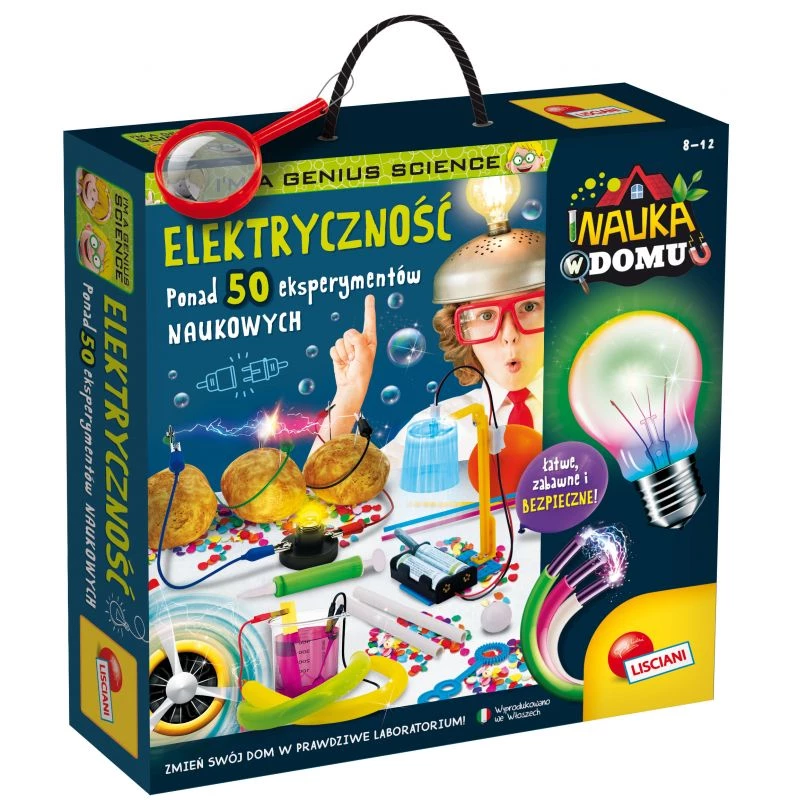 Izglītojošs elektronikas komplekts Liscianigiochi Set I'm A Genius Elektrība (304-pl97524)