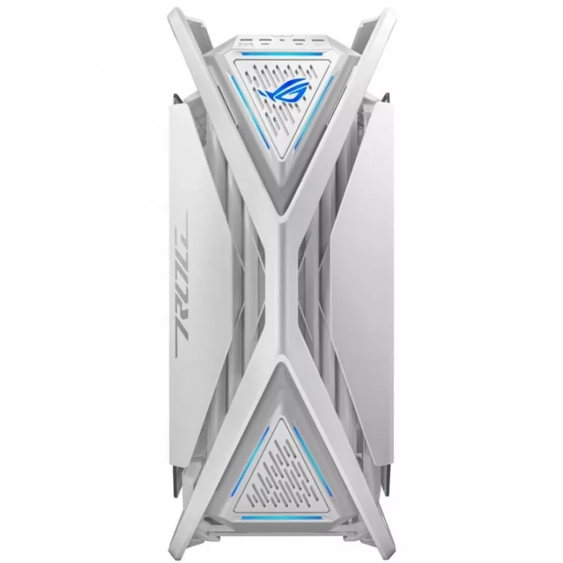 ASUS ROG GR701 Hyperion White, PC, Balts, ATX, EATX, micro ATX, Mini-ITX, Alumīnijs, Daudzfunkciju, Priekšpuse