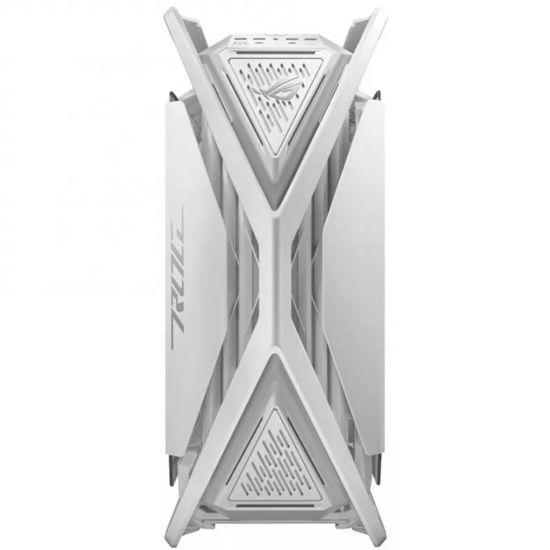 ASUS ROG GR701 Hyperion White, PC, Balts, ATX, EATX, micro ATX, Mini-ITX, Alumīnijs, Daudzfunkciju, Priekšpuse