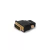 Savio CL-21 HDMI-DVI savienotājs, Sievišķais/Sievišķais, Melns