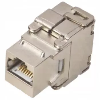 Avizio Alantec MKB-S6-1 - RJ45 keystone savienotājs - Sudrabs - Sieviete - Taisns - Metāls - 22/24 AWG