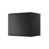 Sienas skapis Lanberg WF01-6409-00B 9U Melns