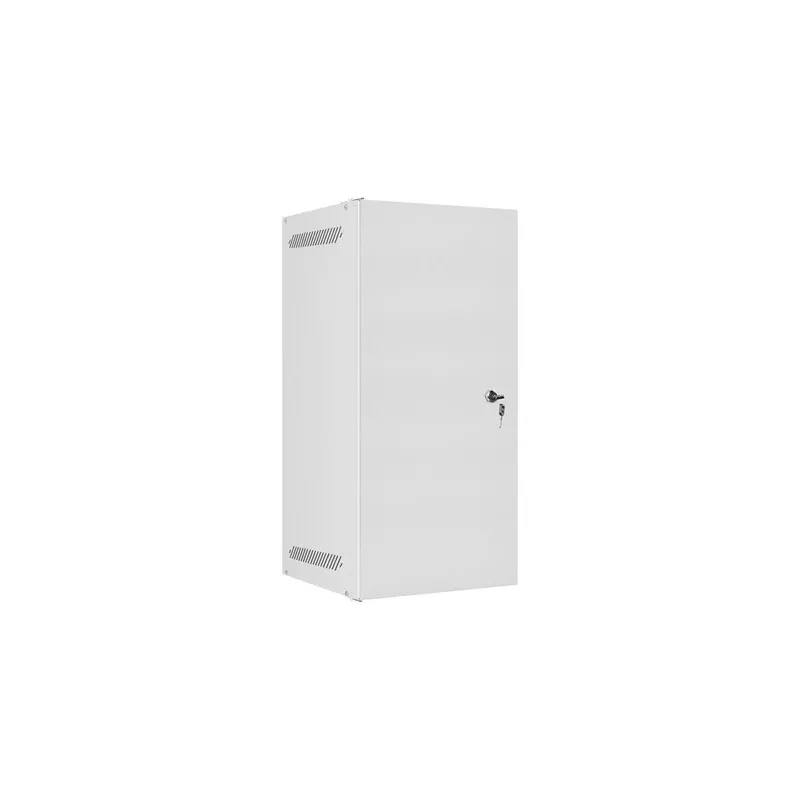 Sienas stiprināms 10 inch skapis Lanberg WF10-2312-00S, 12U, 20 kg, stikla durvis