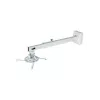 Sienas stiprinājums AVTEK WallMount Next 1200 — tērauds, balts, teleskopisks, 360° pagriešana, slīpums ±42°, max slodze 20 kg