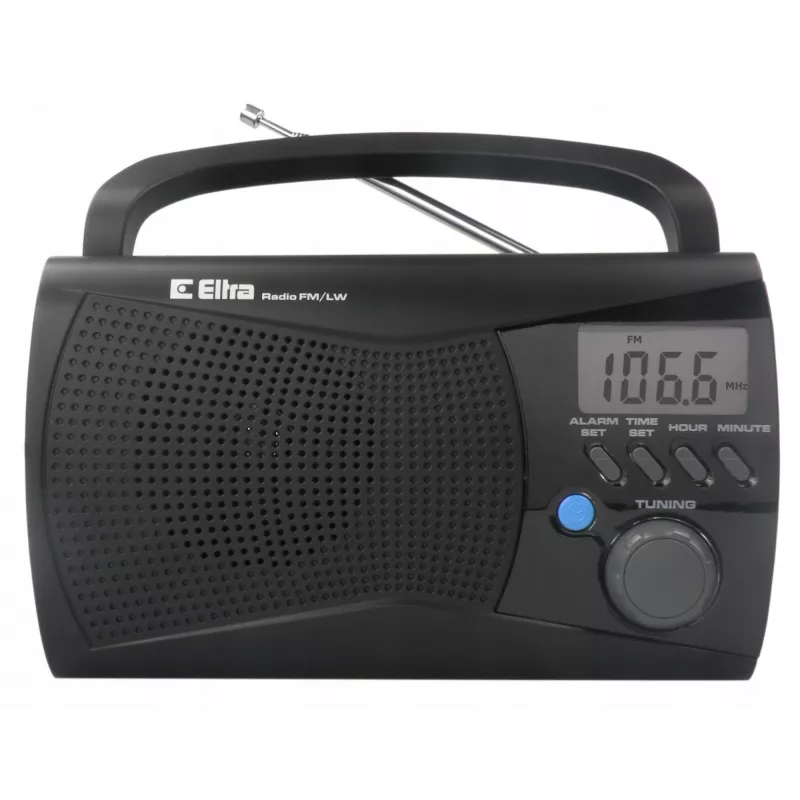 Eltra Kinga 2 pārnēsājamais radio, melns