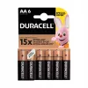 Bateriju komplekts Duracell Basic AA / LR6 — 6 gab. (sārmainās)