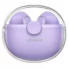 USAMS Bluetooth 5.1 TWS Ausu Austiņas ar Skārienjutīgu Vadību, Ūdensizturīgas Sporta Atskaņotāji, Trokšņu Samazināšana (Purpura)