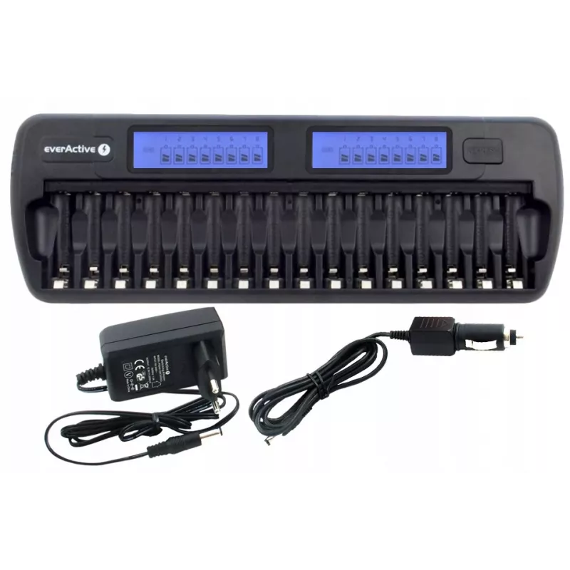 everActive NC-1600 universāls DC akumulatoru lādētājs