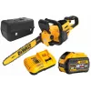 DEWALT bezvadu ķēdes zāģis 54V 45cm 1x9,0Ah DCMCS574X1