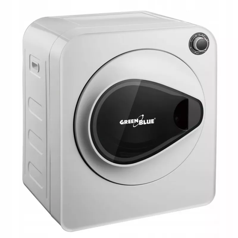 Veļas žāvētājs GreenBlue GB405 — elektrisks 830W, 3 kg ietilpība, mini ceļojumu modelis