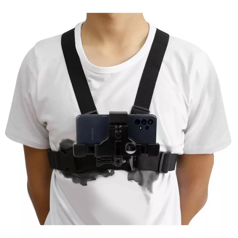 Sporta siksna MACLEAN MC-445 — universāls krūšu stiprinājums telefoniem, kamerām un GoPro