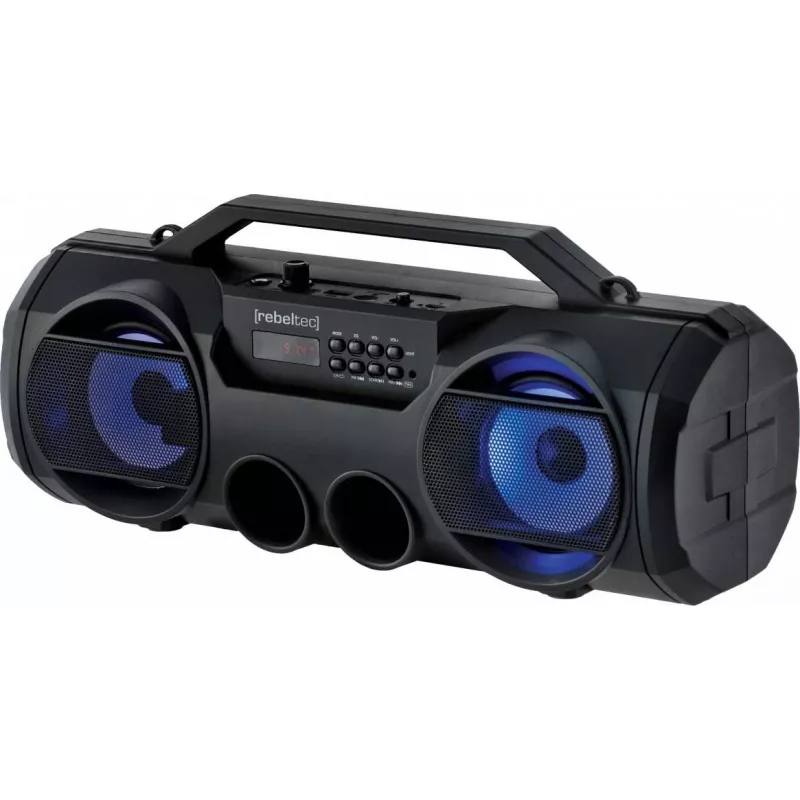 Pārnēsājams skaļrunis Rebeltec SoundBox 440, Melns