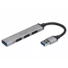 USB sadalītājs Tracer H41 ar 4 portiem, USB 3.0, alumīnija korpusā