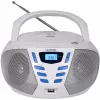 Pārnēsājamā stereo sistēma Blaupunkt BB7-WH, 2.4 W, FM, pelēka, MP3 atskaņošana