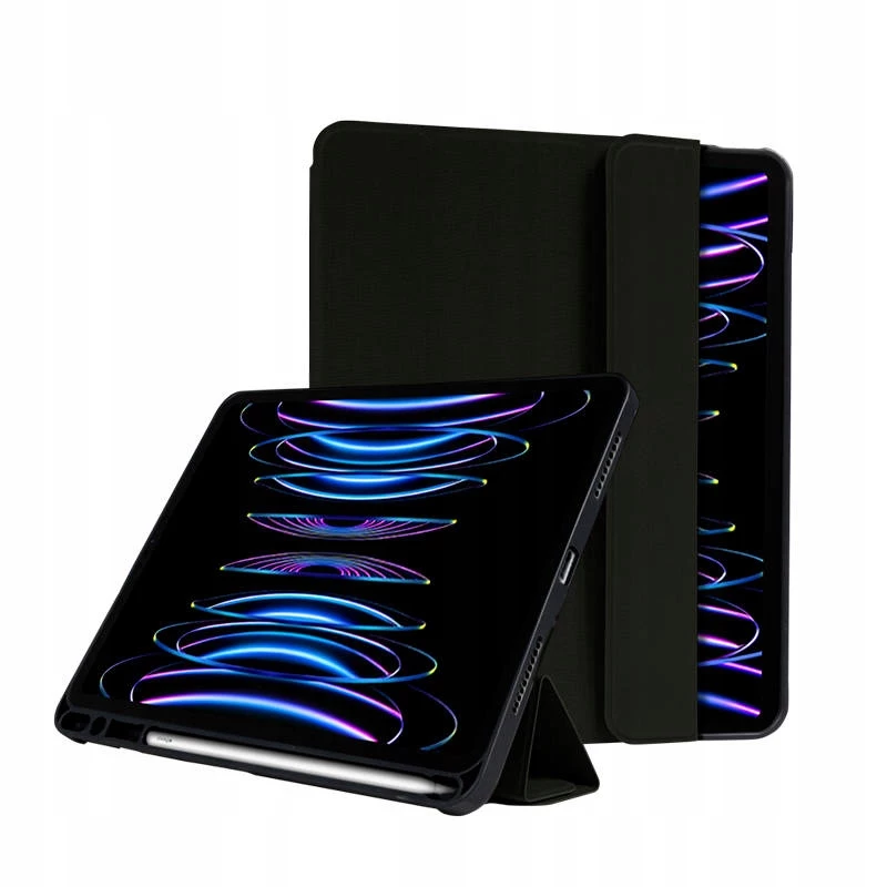 Folio Maciņš Crong FLEXFOLIO Apple iPad 11 Pro Air 10.9 collas Melns