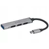 TRACER H40 USB Type-C alumīnija centrmezgls 4 porti USB 3.0/2.0
