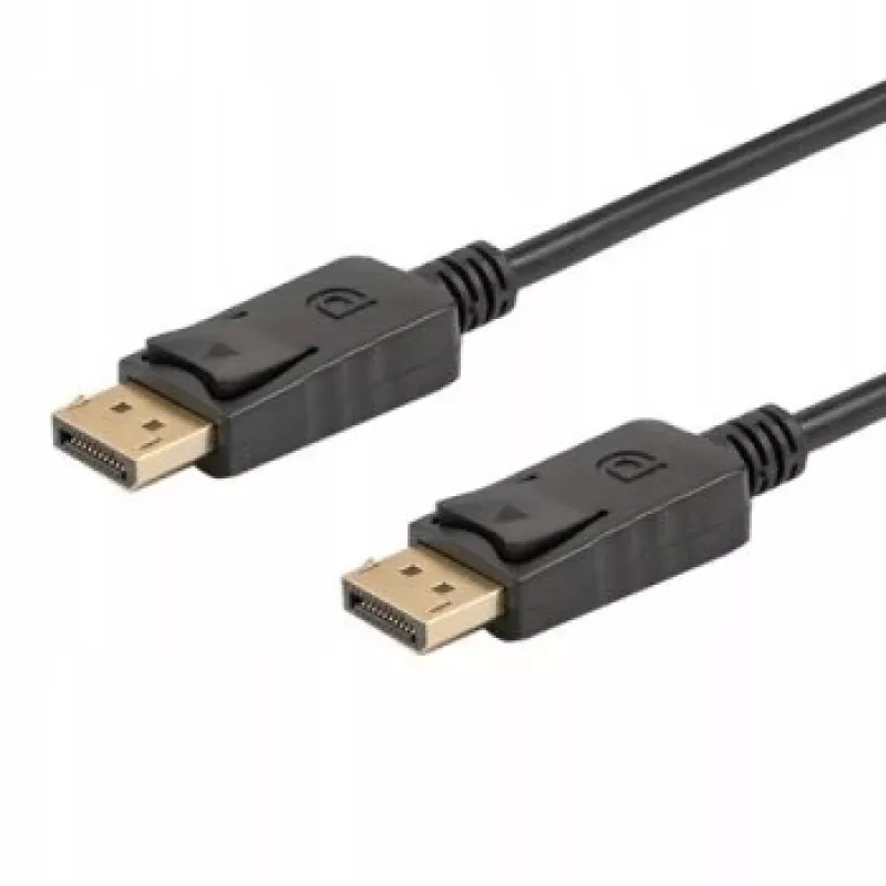 Savio CL-137 DisplayPort kabelis 3 m Melns
