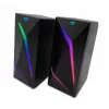 Media-tech MT3172 Black 2.0 spēļu skaļruņi ar Bluetooth un RGB