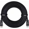 Unitek C11072BK-20M HDMI 2.0 AOC optiskās šķiedras kabelis 20 m, 4K 60 Hz, melns