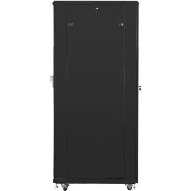 Brīvi stāvošs serveru skapis LANBERG FF01-8042-23B 42U 19 collu 800×1000 mm Melns, 121 kg slodze