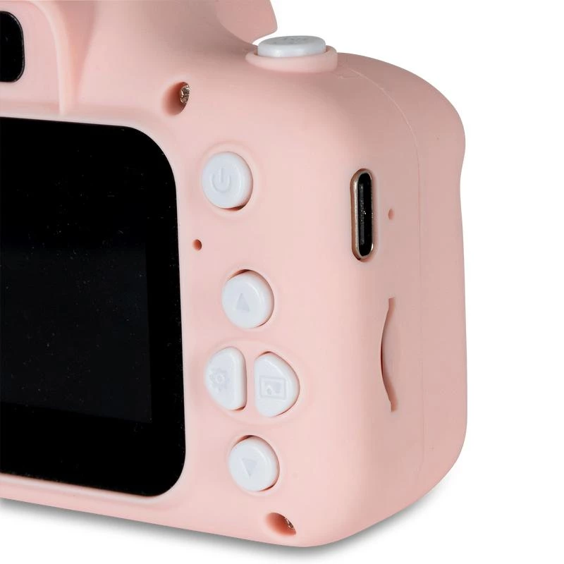 Bērnu digitālā fotokamera DENVER KCA-1340RO — rozā, 85 g