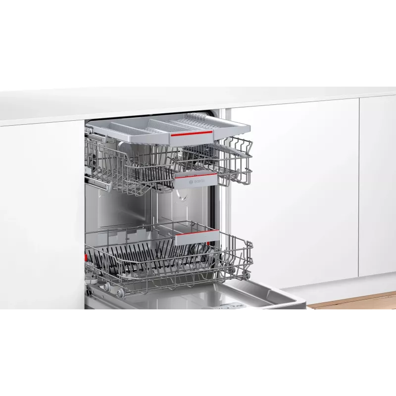 Bosch Serie 4 SMV4HVX00E trauku mazgājamā mašīna, pilnībā iebūvējama, 14 komplekti