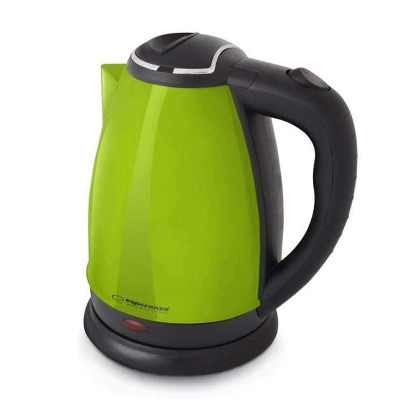 Elektriskā tējkanna ESPERANZA EKK128G 1,0 L 1350 W bezvadu plastmasas korpuss zaļa