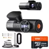 Auto video reģistrators VANTRUE N5 Nexus 5 — 4 kanālu, 2592×1944 galvenā kamera, 160° priekšā/salonā, GPS, Wi‑Fi, IPS ekrāns, MicroSD līdz 512 GB
