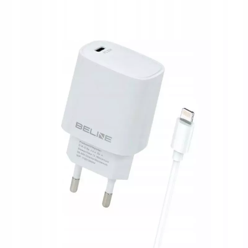 Lādētājs Beline Beli02163 20W USB-C ar Lightning kabeli