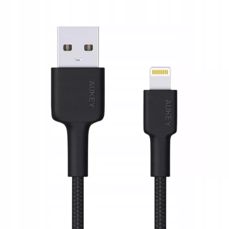 Lightning kabelis AUKEY CB-AL05 1m Melns