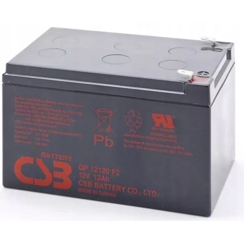 CSB akumulators 12V 12Ah oriģināls APC UPS