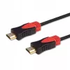 Savio CL-140 HDMI kabelis 7.5 m HDMI Type A (Standarta) Melns,Sarkans