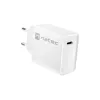 Ātrs lādētājs USB-C NATEC RIBERA 12V 20W Quick Charge 3.0 Balts