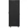 Brīvi stāvošs skapis Lanberg FF01-6837-12BL 37U, 19 inch, melns