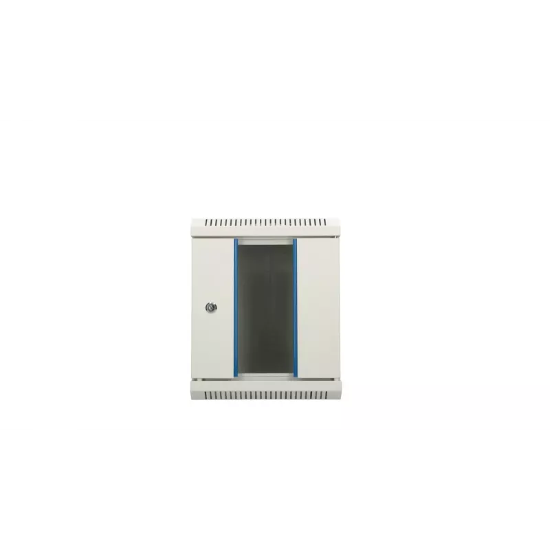 Sienas stiprinājuma rāmis Extralink Rackmount korpuss 6U 10 collu Pelēks Atslēgas slēdzene Kabeļu pārvaldība